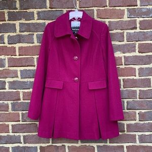 Kensie Wool Blend Coat Size Medium
